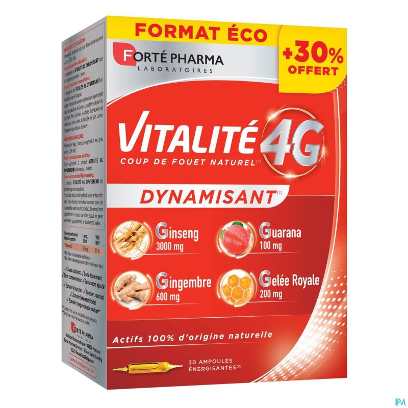 FORTEPHARMA Vitalite 4G Amp 30