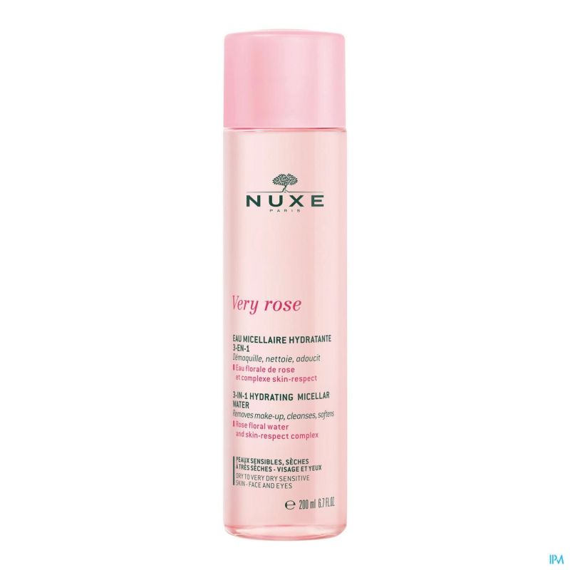 Nuxe Very Rose Eau Micellair Hydra 3en1 Ps 200ml