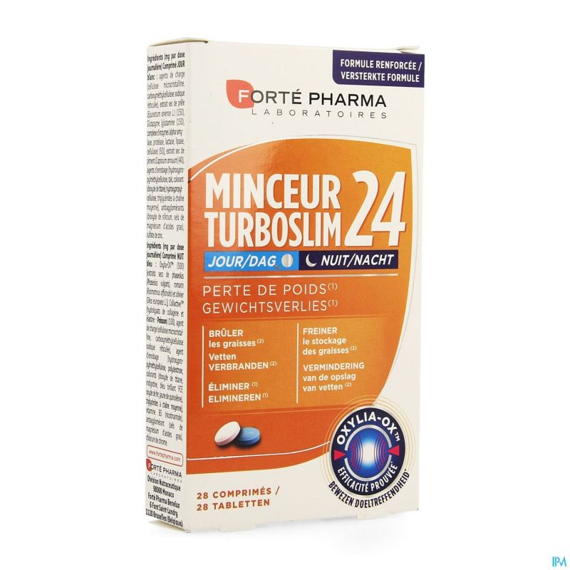 Turboslim 24 Dag & Nacht Forte Ph 28 Tabl