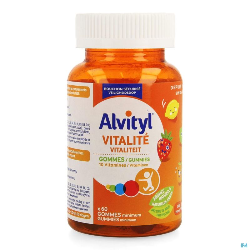 Alvityl Vitalite Gommes 60