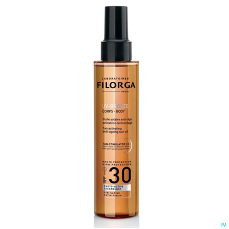 Filorga Uv Bronze Huile Solaire Ip30 150ml