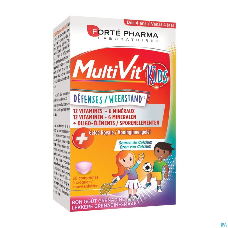 Multivit Kids 30 Tabl