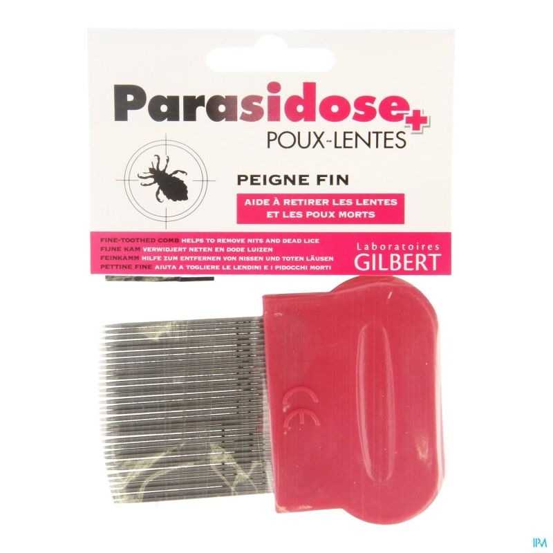 Parasidose Peigne Fin Poux-lentes