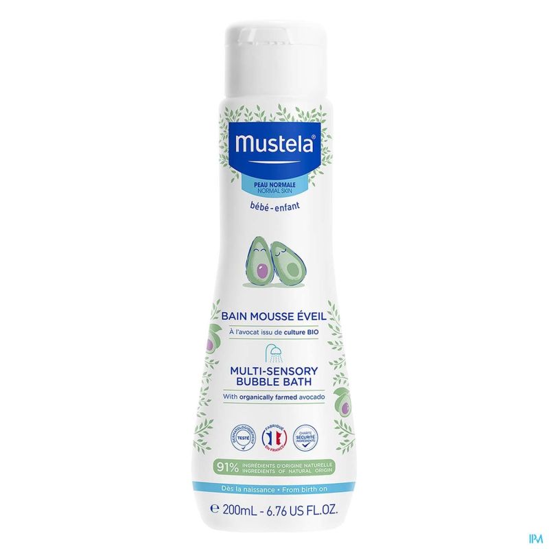 Mustela Pn Bain Mousse Eveil Nf 200ml