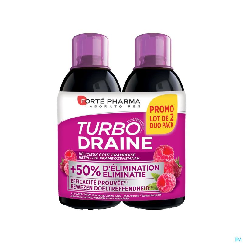 Turbodraine Framb Forte Ph 2X500 Ml