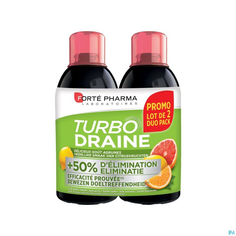 Turbodraine Citrus Forte Ph Duopack 500 Ml