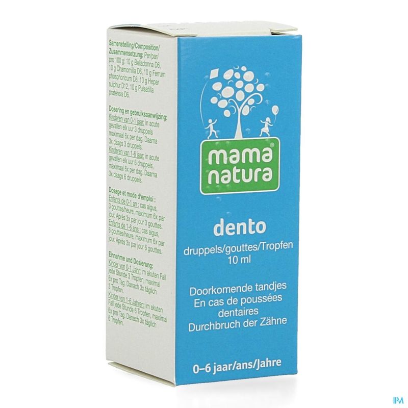 Mama Natura Dento Gutt 10ml Rempl.2051167