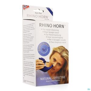 Rhino Horn Neusspoeler Blauw 1 St