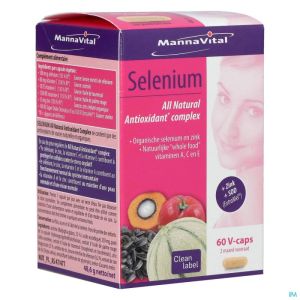 Mannavital Selenium + Vit Ace 60 Caps Nf