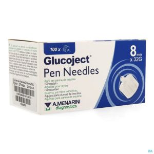 Glucoject Pen Needles 8Mm 32G 48311 100 St
