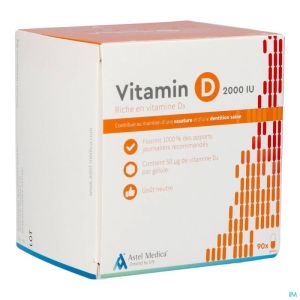 Astel Vitamin D 2000Iu 90 Caps