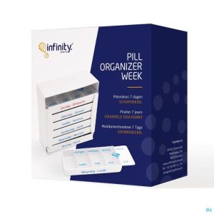 Pill Organizer Week Schuifdeksel 1 St