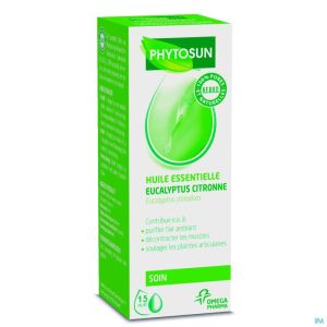 Phytosun Eucalyptus Citroen Ess Olie Bio 10 Ml