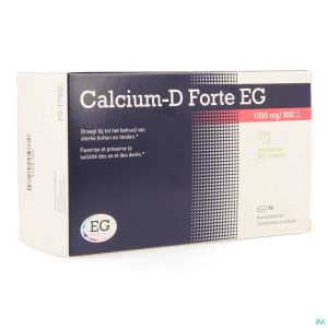 Calcium-D Forte E.g. Mint 90 Tabl 1000 Mg/800Iu