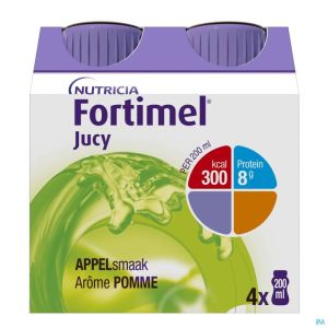 Fortimel Jucy Appel 4X200 Ml 155546 Nm