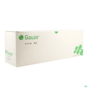 Gauze Gaaskompr Ster 8L 5X5Cm 152040 75X2St