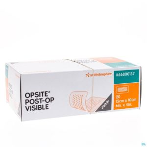 Op-Site Post-Op Visib 10X15Cm 66800137 20 St