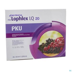 Milupa P K U Lophlex Lq20 Juicy Bes 30X125 Ml