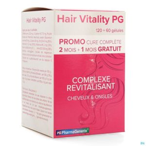 Pharmagenerix Hair Vitality Pg Promo 3X60 Caps