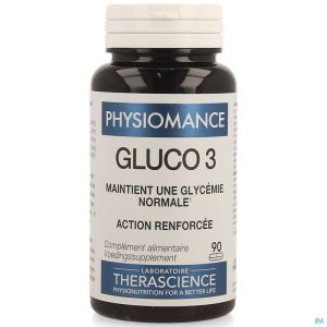 Gluco 3 Comp 90 Physiomance Phy318b