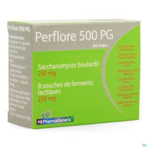 Pharmagenerix Perflore 500 Pg 20 Caps