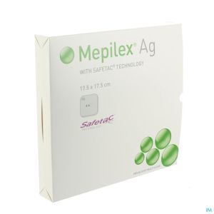Mepilex Ag 17,5X17,5Cm 287321 5 St