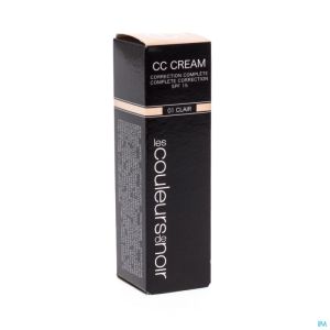 Les Couleurs De Noir Cc Cream 01 Beige Clair 30ml