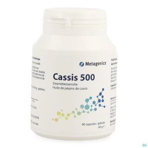 Cassis 500 Metagenics Pot 90 Gell