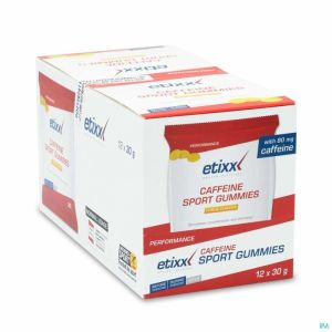 Etixx Caffeine Sport Gummies 12x30g