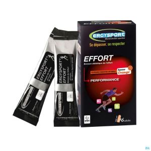 Ergysport Effort Sinaas Drink 6 Stick 30 G