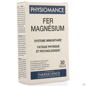 Physiomance Ijzer Magnesium Phy273 30 Tabl