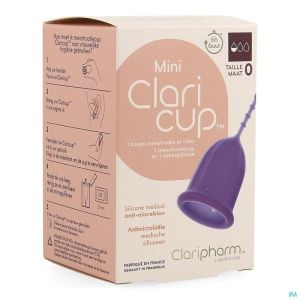 Claricup Menstruatiecup Taille 0