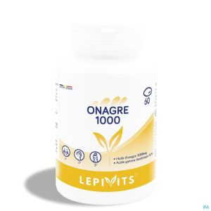 Lepivits Teunisbloemolie 1000Mg 60 Caps