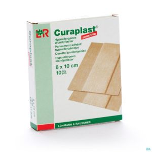 Curaplast Sensitive 8Cmx10Cm 17079 10 St