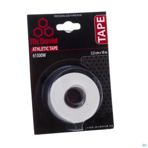 Mcdavid Eurotape 61300 10Mx2,5Cm Wit 1 St