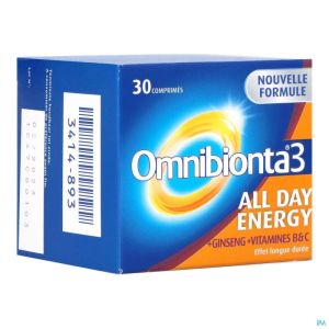 Omnibionta-3 All Day Energy Nf Comp 30