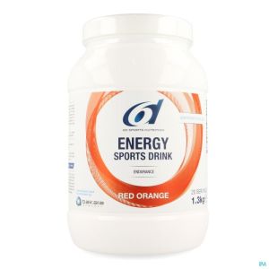 Energy Sports Drink 6D R-Orange Sports Nutr 1,3 Kg
