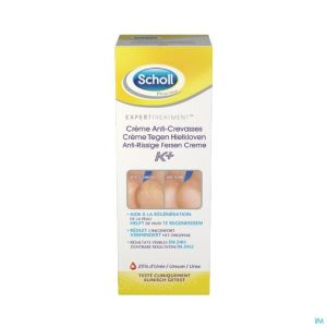 Scholl Hielkloven Behandeling K+ Crem 60 Ml