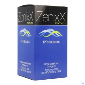 Zenixx 120 Caps 500 Mg