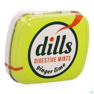 Dills Digestive Ginger & Lime Mints Z/S 15 G