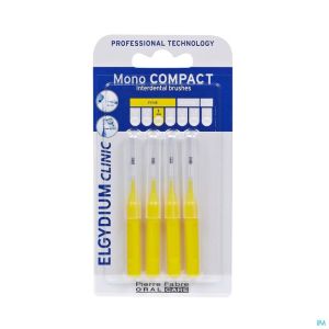 Elgydium Clinic Monocompact Yellow 1 Mm 4 St