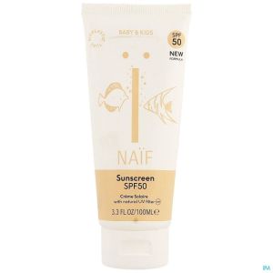 Naif Baby Sunscreen Crem Spf50 100 Ml Nf