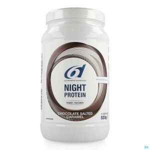 Night Protein 6D Chocol S/Caram Sports Nutr 520 G