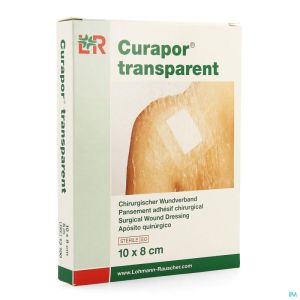 Curapor Transp Ster 8X10 13100 5 St