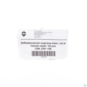 Canule Oog/Neus Vr Zalftube Pontos 25 St