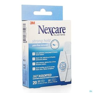 Nexcare Strong Hold Assortiment N0920As01 20 St