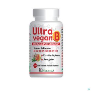 Ultra Vegan B Energie & Prestatie 30 Kauwtabl