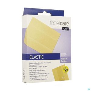 Febelcare Plast Elastic Uncut 10Cmx8Cm 10 St