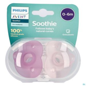 Avent Fopsp Soothie Girl +0 M 2 St 99/22
