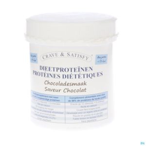 Crave & Satisfy Dieetproteinen Chocolade 200 G